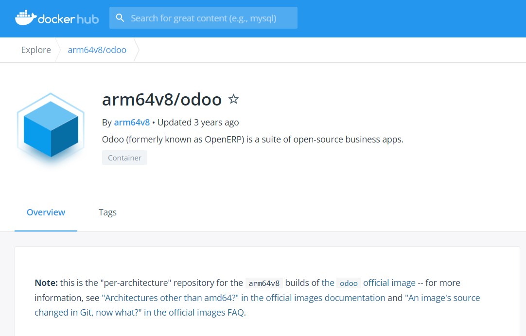 在Linux ARM64 Docker Compose 安装 ODOO12